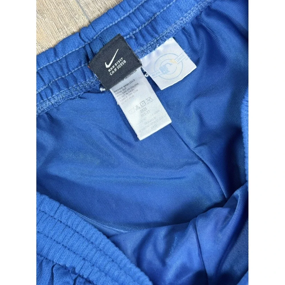 Y2K Nike Chicago Cubs Shorts Sz Med Team Authentic Practice Mesh Vintage Logo